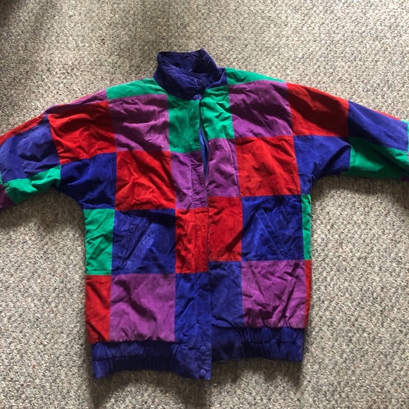 Color Block Bomber - Picture 1 of 3